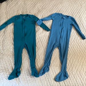Primary zipper footie bundle 12-18 months
